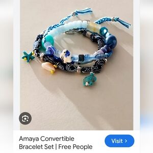 NWT Free People Amaya Convertible Bracket